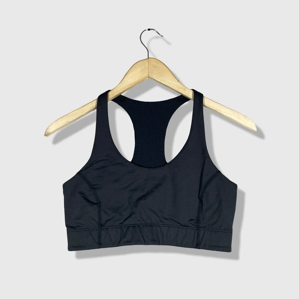 Outdoor Voices Sports Bra Womens Small Black Athleisure‎ Activewear 294768